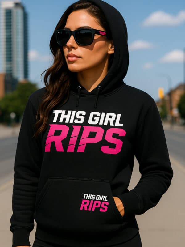 TGR- HOODIE (BLACK)
