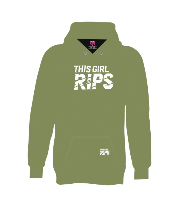 TGR- HOODIE (OLIVE GREEN)